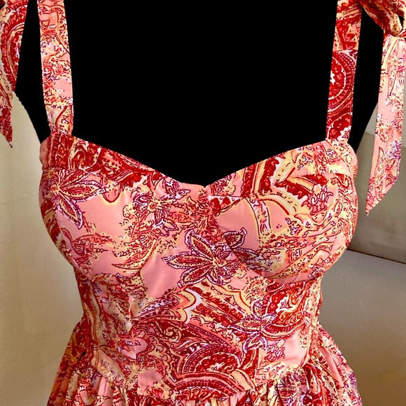 BOG Collective Bohemian Sundress  Size Small, like new - Picture 3 of 12